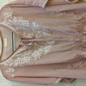 BLVD Embroidered Top